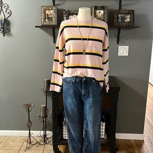 J Crew Factory 100% Cotton top size M